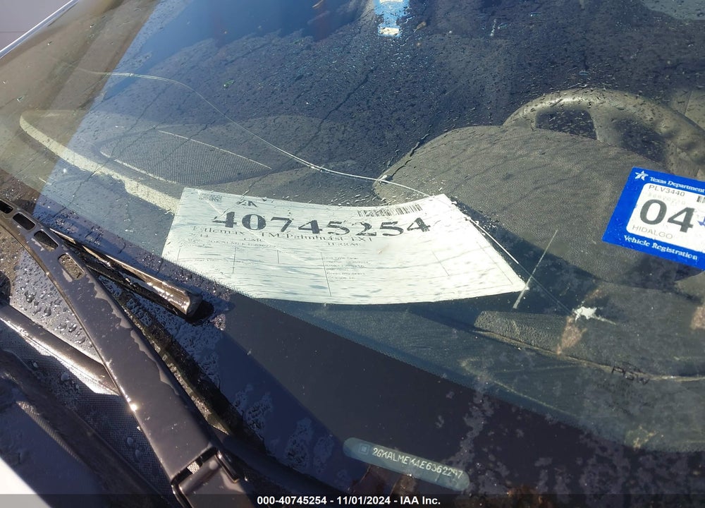 2014 GMC TERRAIN SLE-1 VIN: 2GKALMEK4E6362297