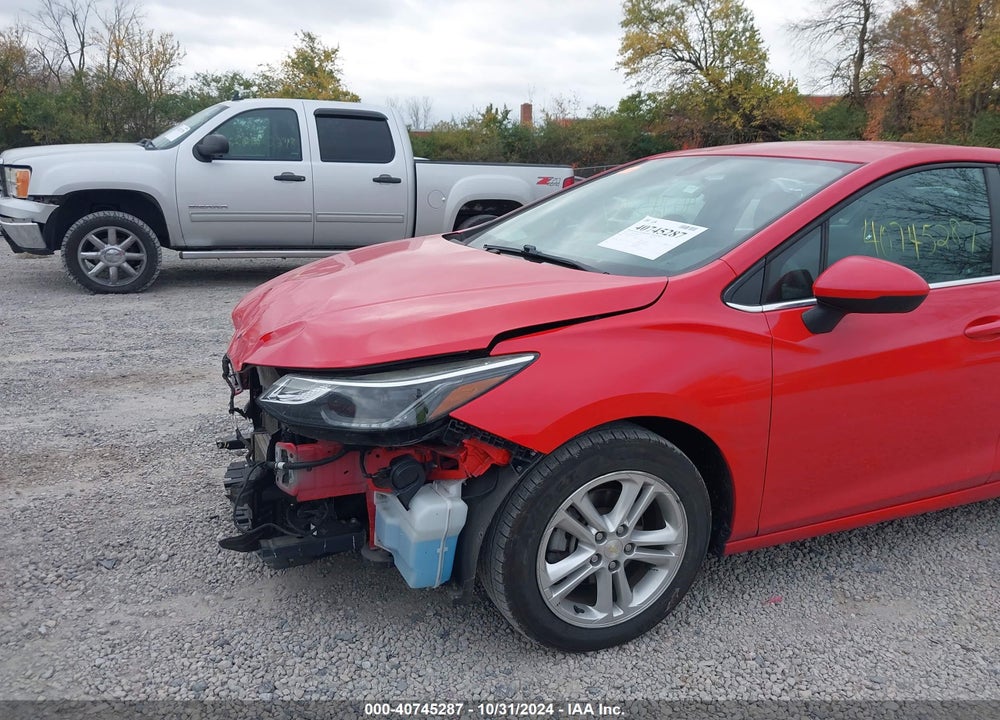 2017 CHEVROLET CRUZE LT AUTO VIN: 1G1BE5SM1H7246476