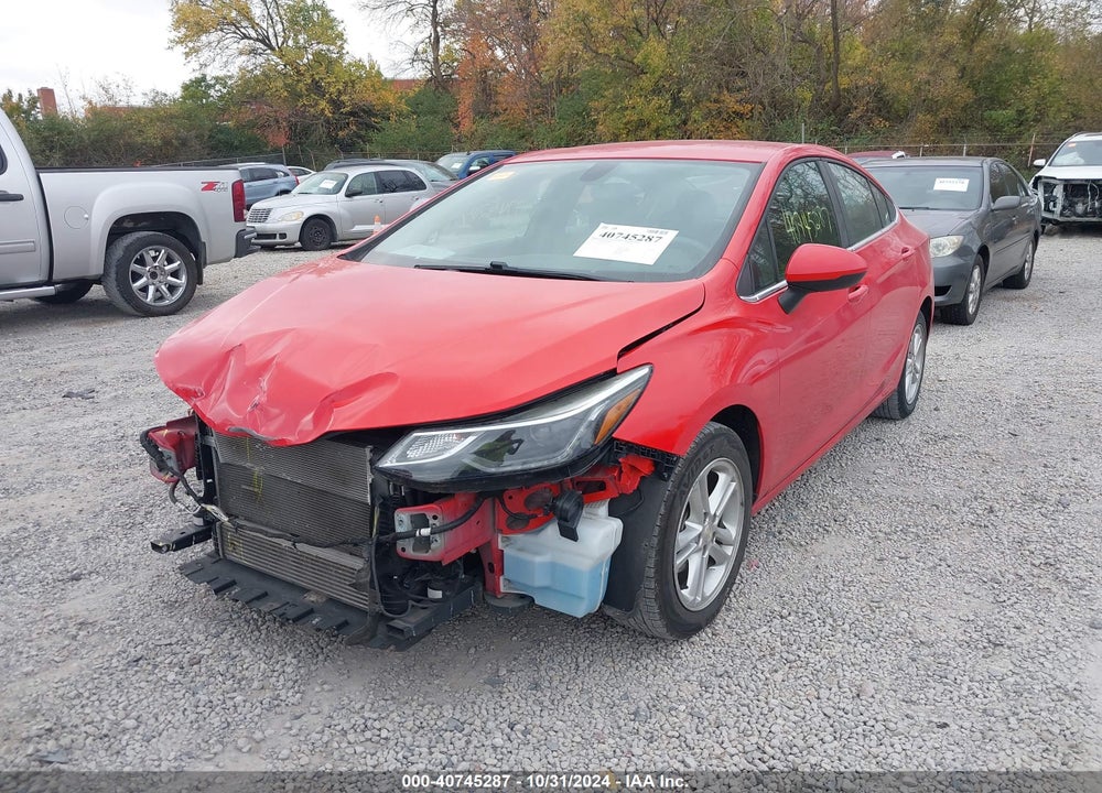2017 CHEVROLET CRUZE LT AUTO VIN: 1G1BE5SM1H7246476