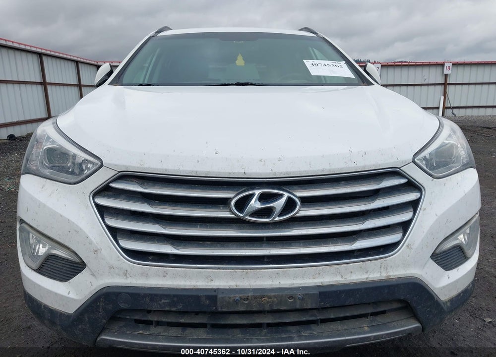 2014 HYUNDAI SANTA FE GLS VIN: KM8SMDHFXEU037971