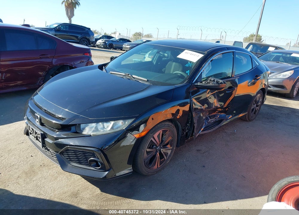 2018 HONDA CIVIC EX VIN: SHHFK7H55JU401011