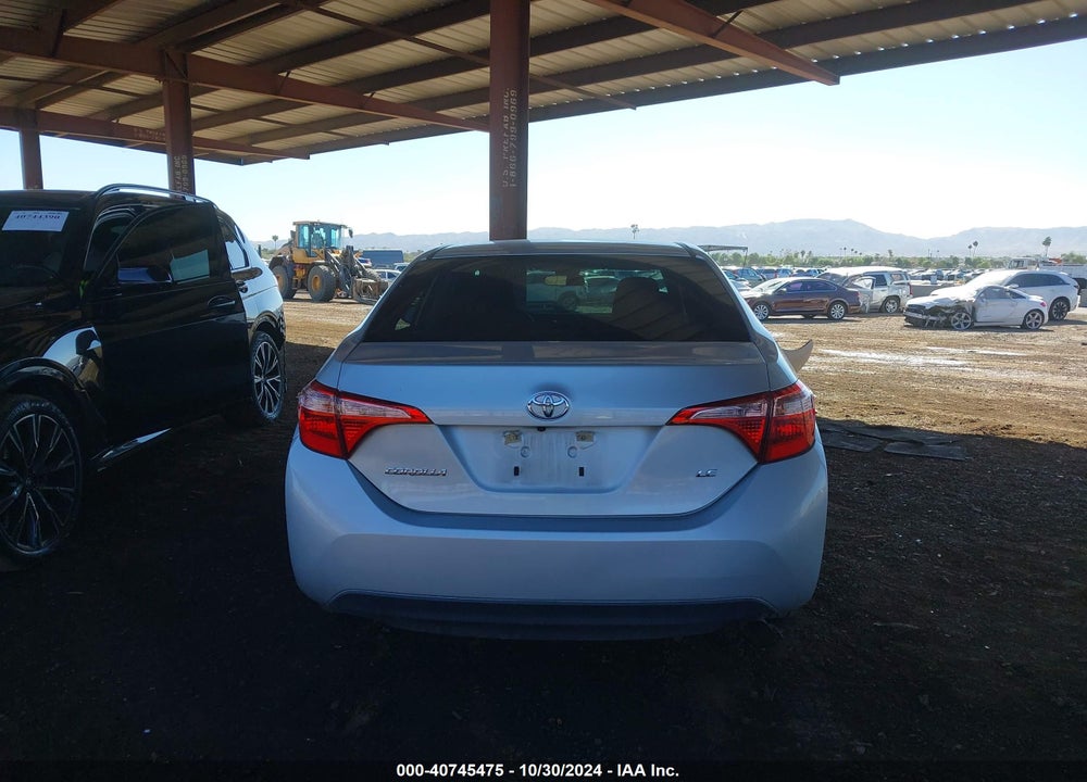 2019 TOYOTA COROLLA LE VIN: 5YFBURHE0KP889313