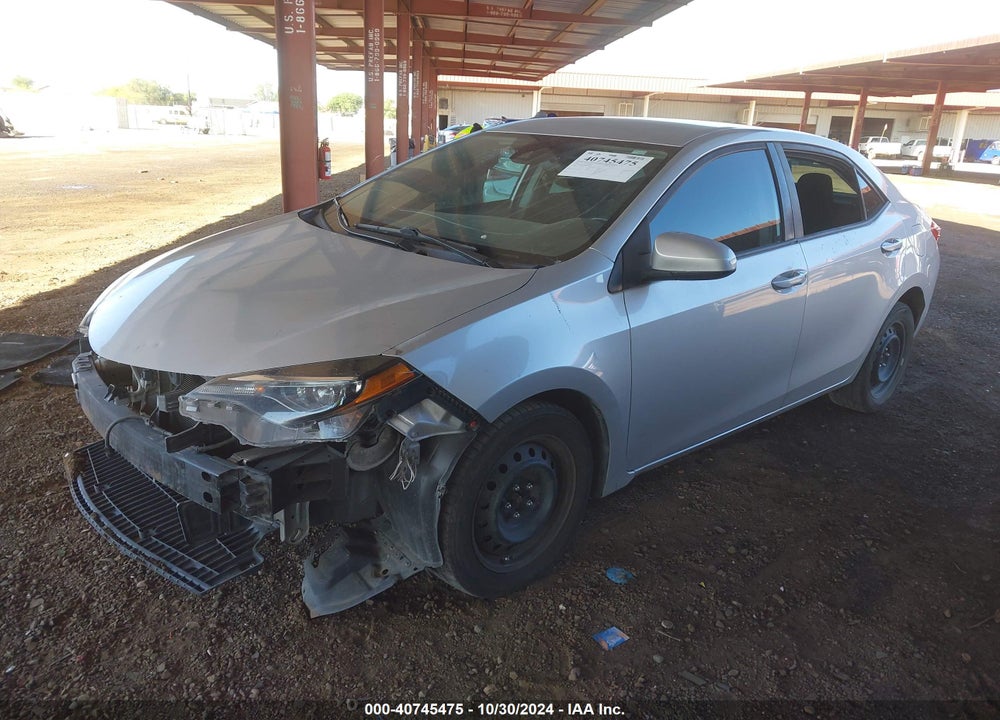 2019 TOYOTA COROLLA LE VIN: 5YFBURHE0KP889313