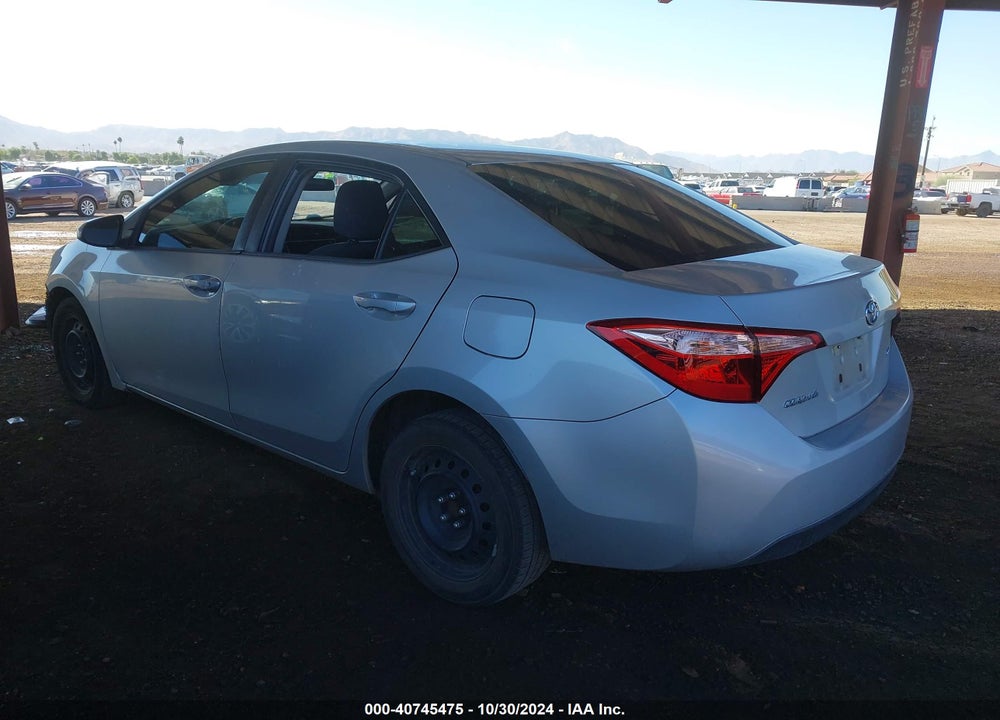 2019 TOYOTA COROLLA LE VIN: 5YFBURHE0KP889313