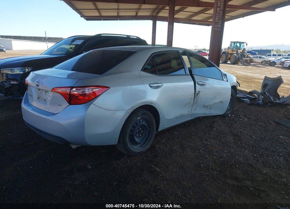 2019 TOYOTA COROLLA LE VIN: 5YFBURHE0KP889313