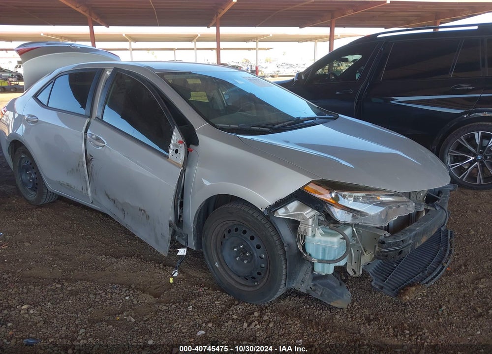 2019 TOYOTA COROLLA LE VIN: 5YFBURHE0KP889313