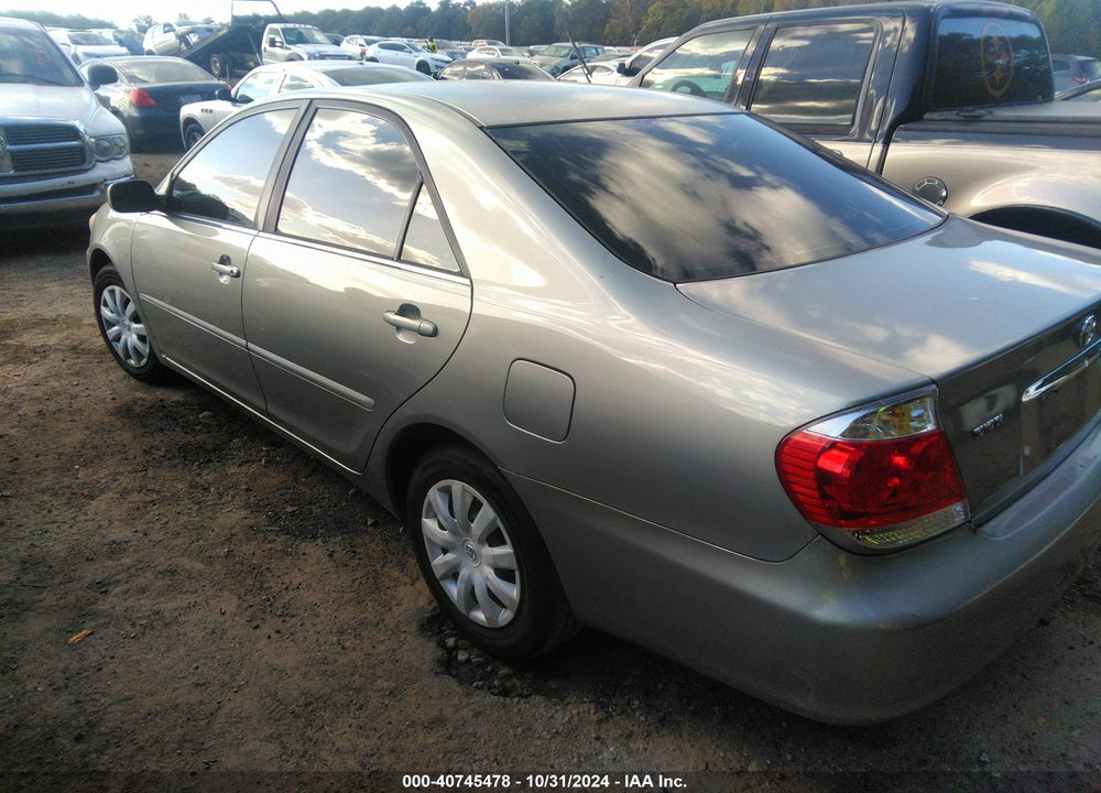 2005 TOYOTA CAMRY LE VIN: 4T1BE32K55U994246