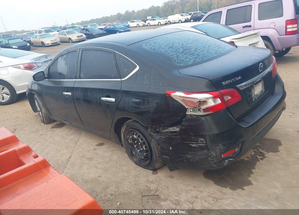 2016 NISSAN SENTRA S VIN: 3N1AB7AP5GY288054