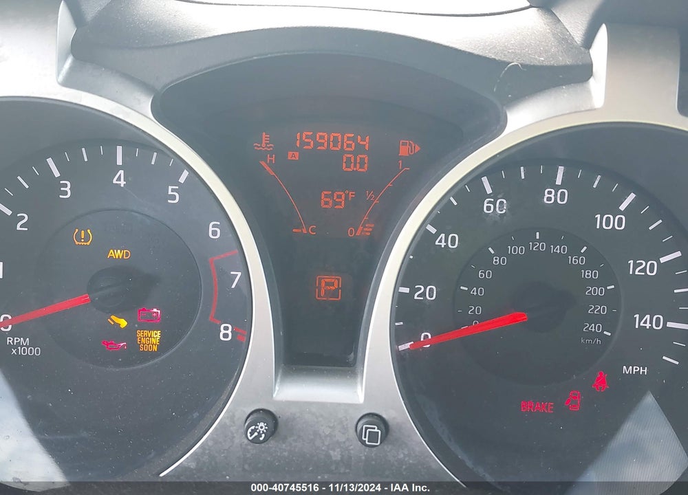 2011 NISSAN JUKE SV VIN: JN8AF5MV9BT016127