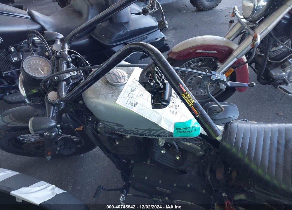 2010 HARLEY-DAVIDSON XL1200 X VIN: 1HD1LC328AC434854