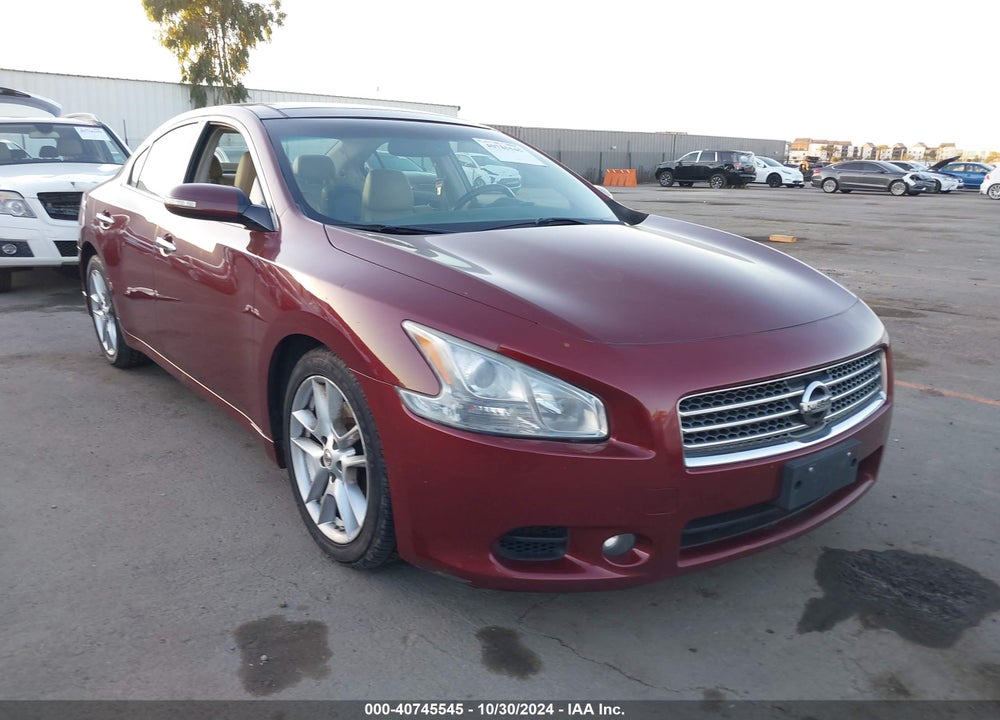 2010 NISSAN MAXIMA 3.5 SV VIN: 1N4AA5AP1AC869674