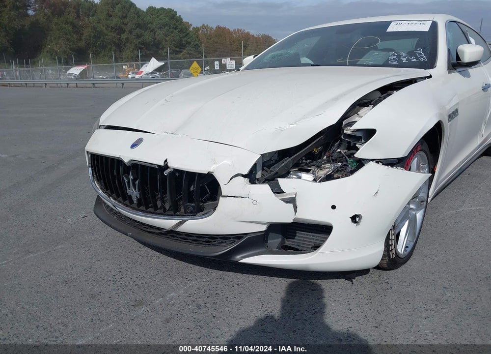 2014 MASERATI QUATTROPORTE S Q4 VIN: ZAM56RRA6E1098226