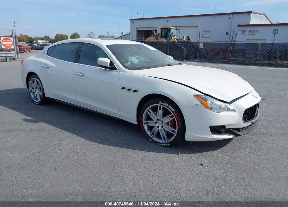 2014 MASERATI QUATTROPORTE S Q4 VIN: ZAM56RRA6E1098226