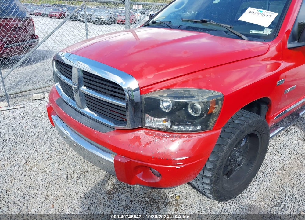 2008 DODGE RAM 1500 LARAMIE VIN: 1D7HA18278S517720