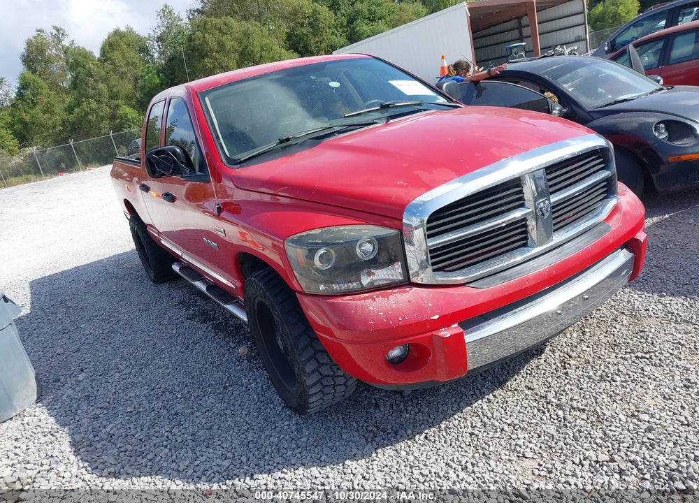 2008 DODGE RAM 1500 LARAMIE VIN: 1D7HA18278S517720