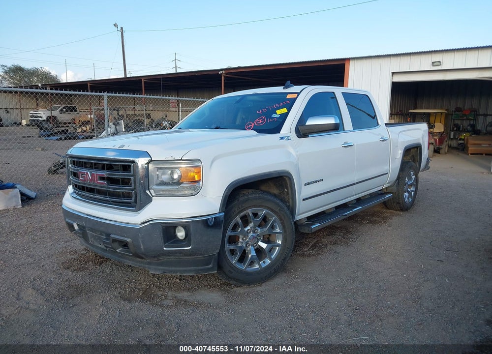 2015 GMC SIERRA 1500 SLT VIN: 3GTU2VEC9FG295910