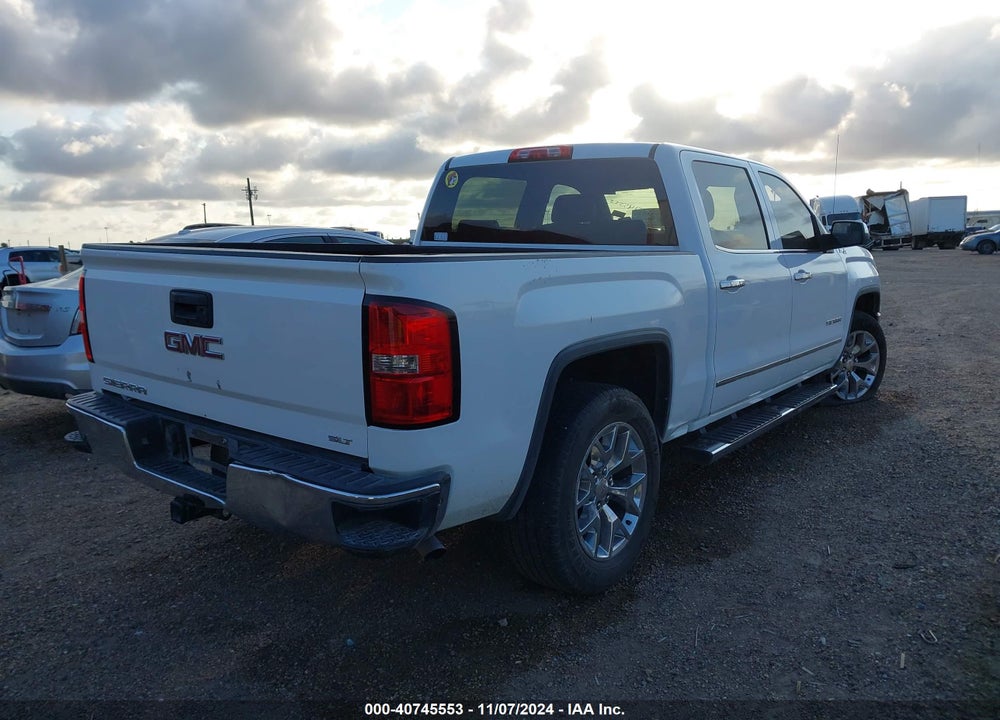 2015 GMC SIERRA 1500 SLT VIN: 3GTU2VEC9FG295910