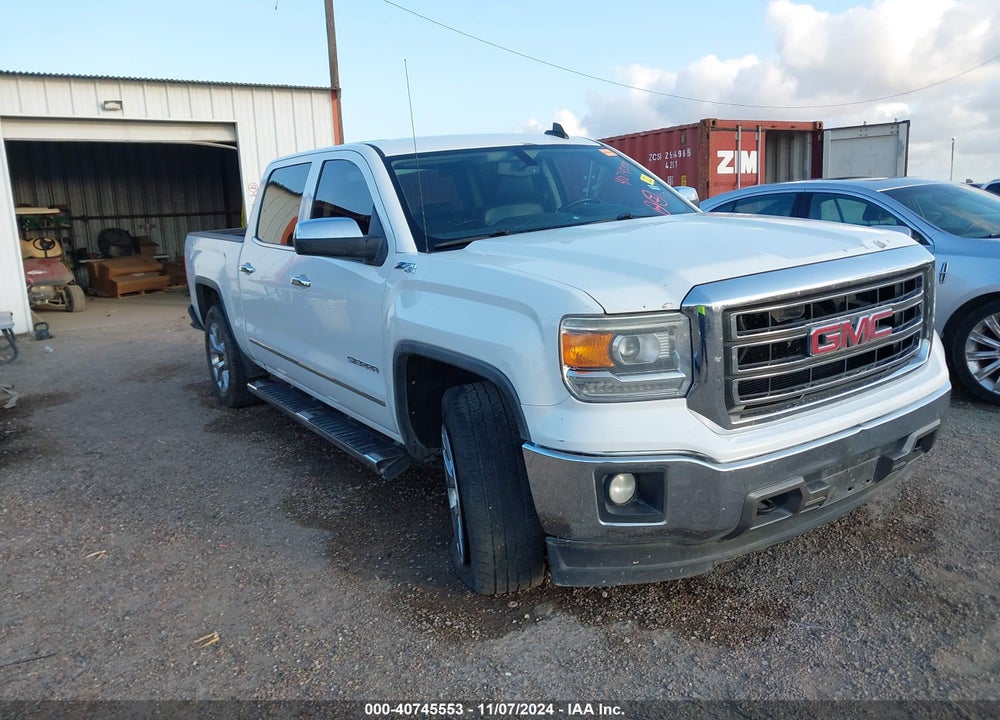 2015 GMC SIERRA 1500 SLT VIN: 3GTU2VEC9FG295910