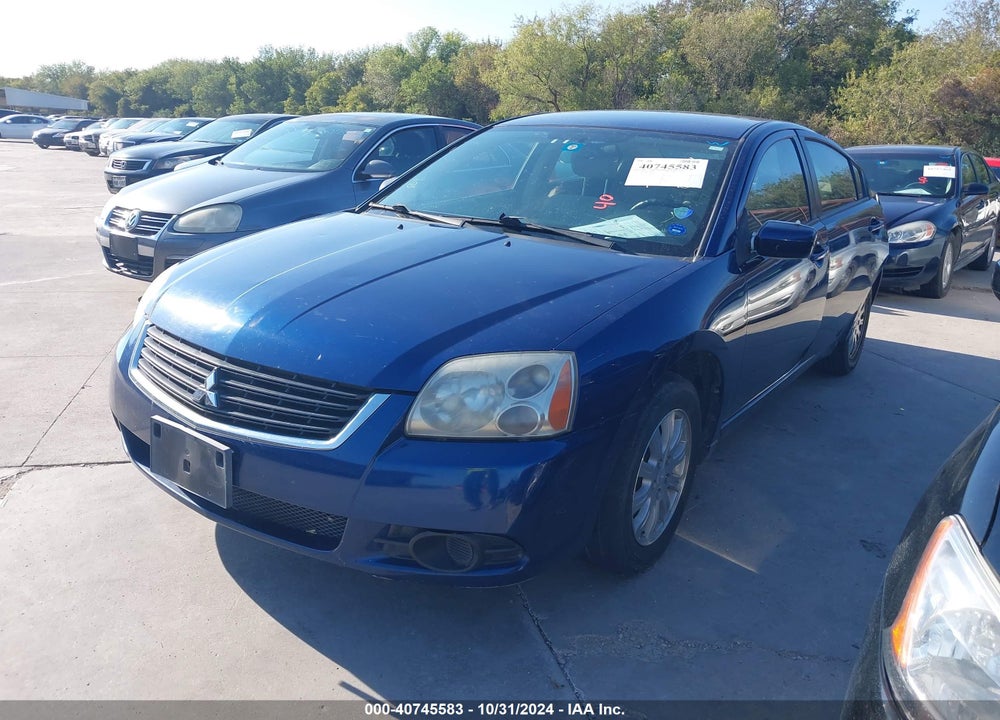 2009 MITSUBISHI GALANT ES/SPORT EDITION VIN: 4A3AB36F29E026768