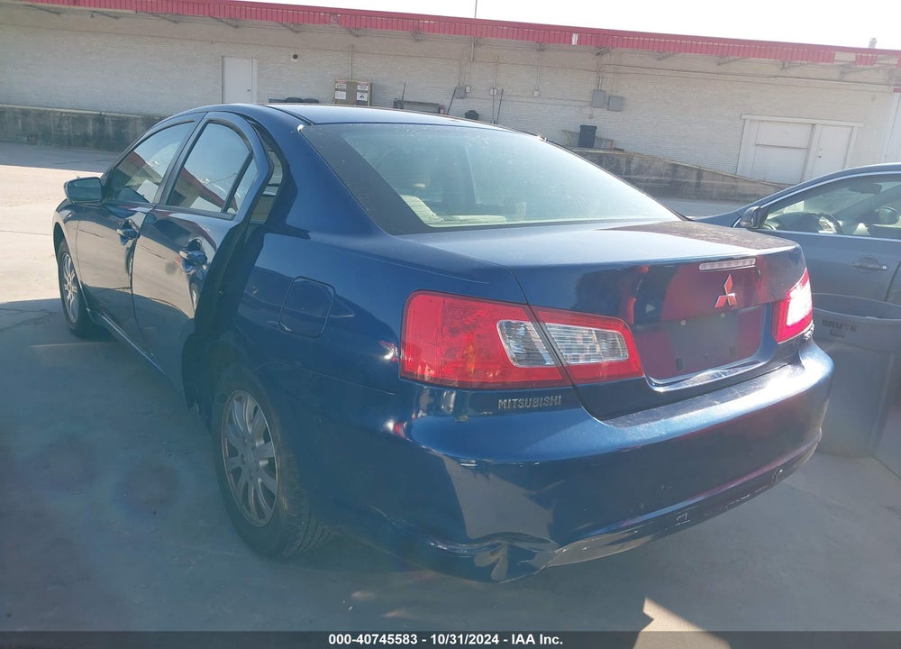 2009 MITSUBISHI GALANT ES/SPORT EDITION VIN: 4A3AB36F29E026768