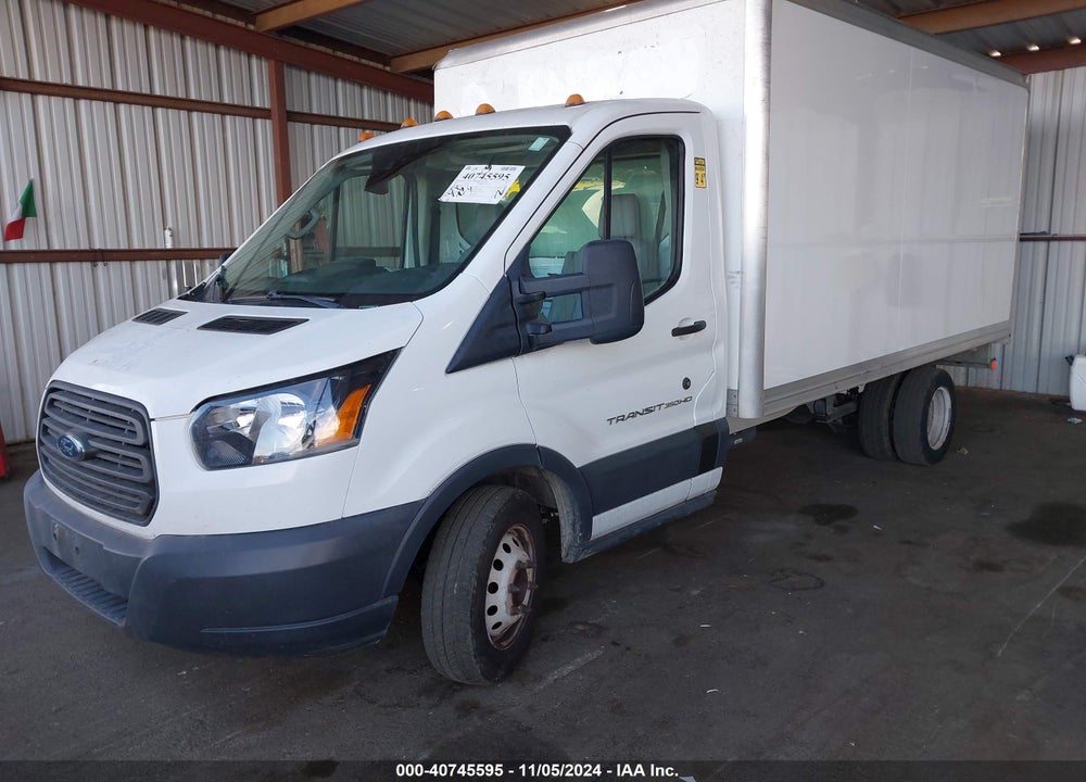 2018 FORD TRANSIT-350 CAB VIN: 1FDBF8ZM3JKA80648