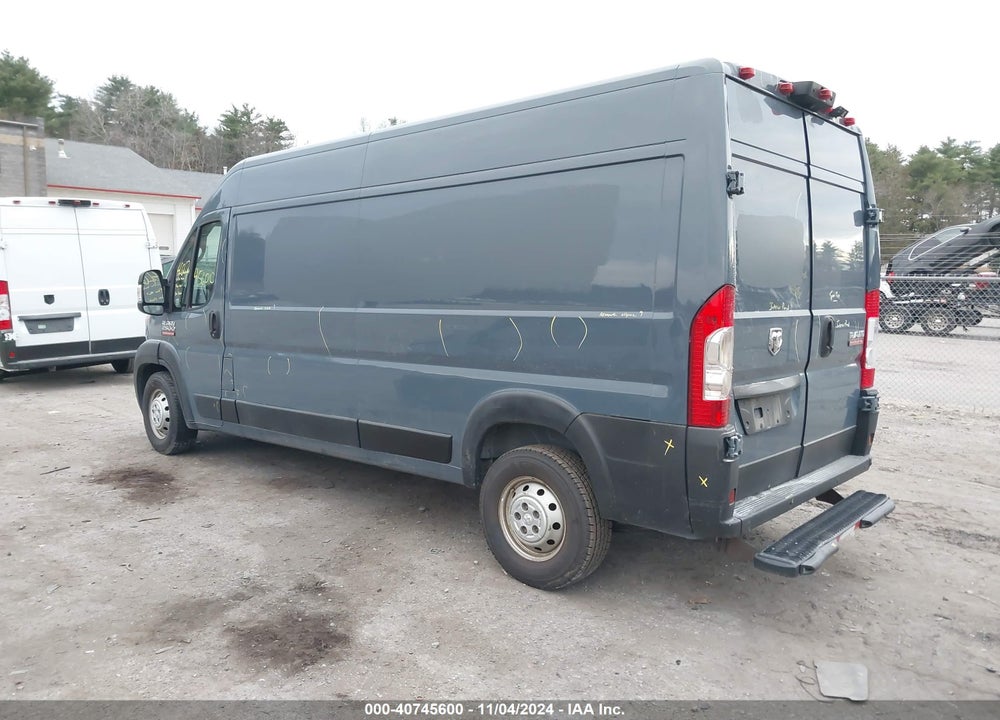 2019 RAM PROMASTER 2500 HIGH ROOF 159 WB VIN: 3C6TRVDG3KE521660