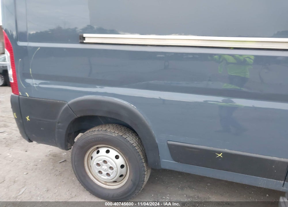 2019 RAM PROMASTER 2500 HIGH ROOF 159 WB VIN: 3C6TRVDG3KE521660