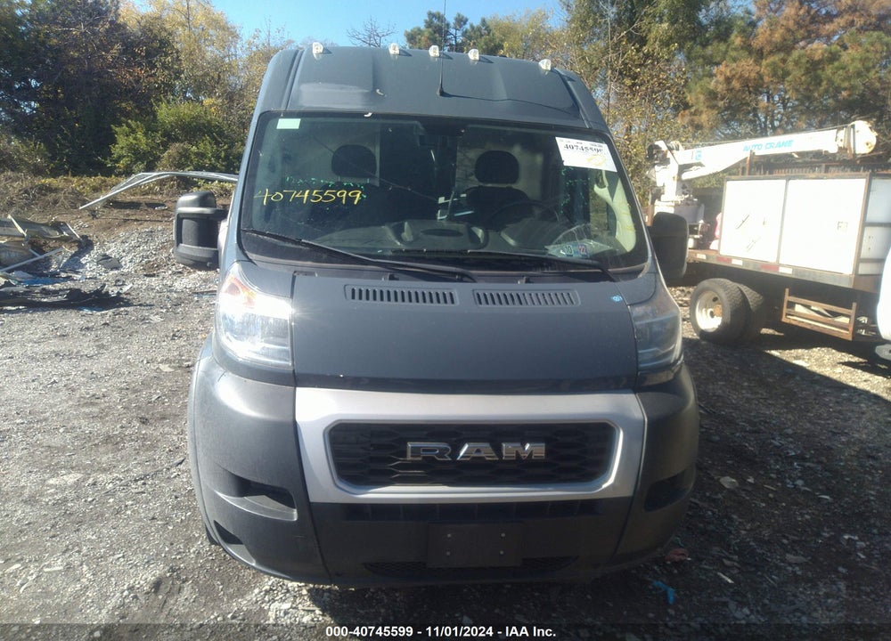2019 RAM PROMASTER 2500 HIGH ROOF 159 WB VIN: 3C6TRVDG9KE519119