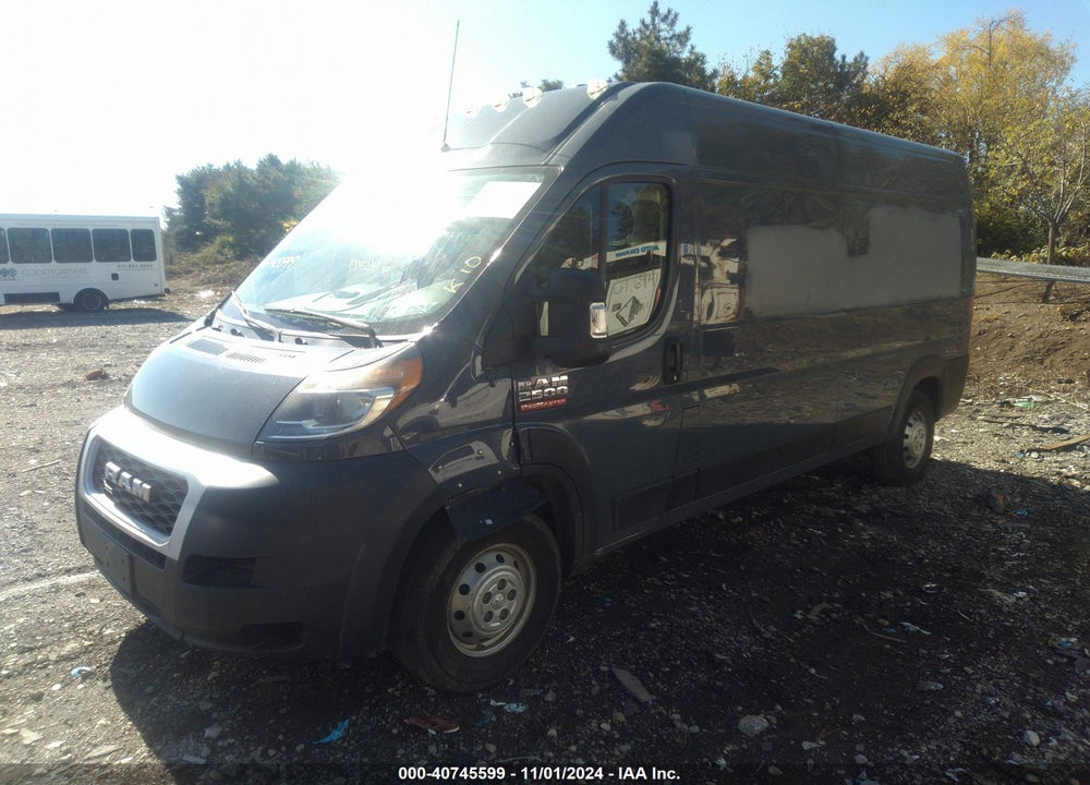 2019 RAM PROMASTER 2500 HIGH ROOF 159 WB VIN: 3C6TRVDG9KE519119
