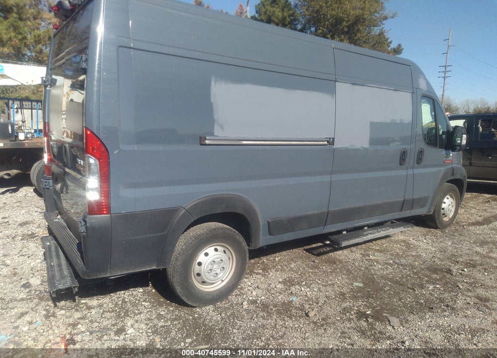 2019 RAM PROMASTER 2500 HIGH ROOF 159 WB VIN: 3C6TRVDG9KE519119