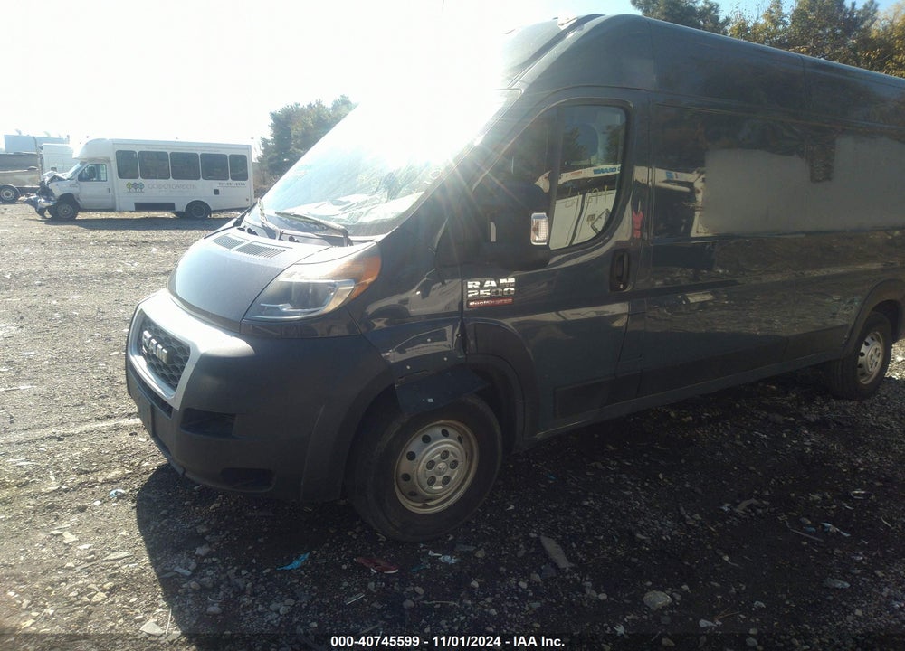 2019 RAM PROMASTER 2500 HIGH ROOF 159 WB VIN: 3C6TRVDG9KE519119