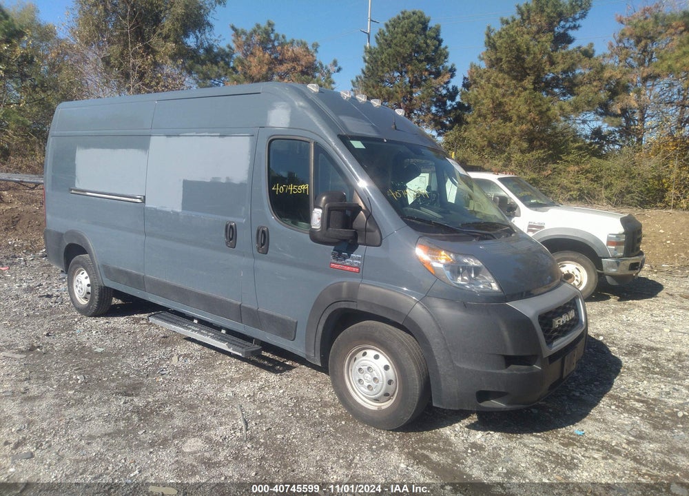 2019 RAM PROMASTER 2500 HIGH ROOF 159 WB VIN: 3C6TRVDG9KE519119