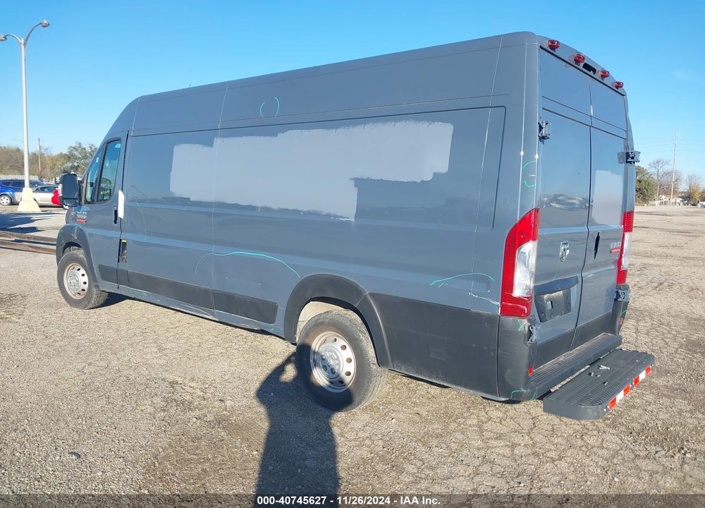 2020 RAM PROMASTER 3500 CARGO VAN HIGH ROOF 159 WB EXT VIN: 3C6URVJG8LE117179