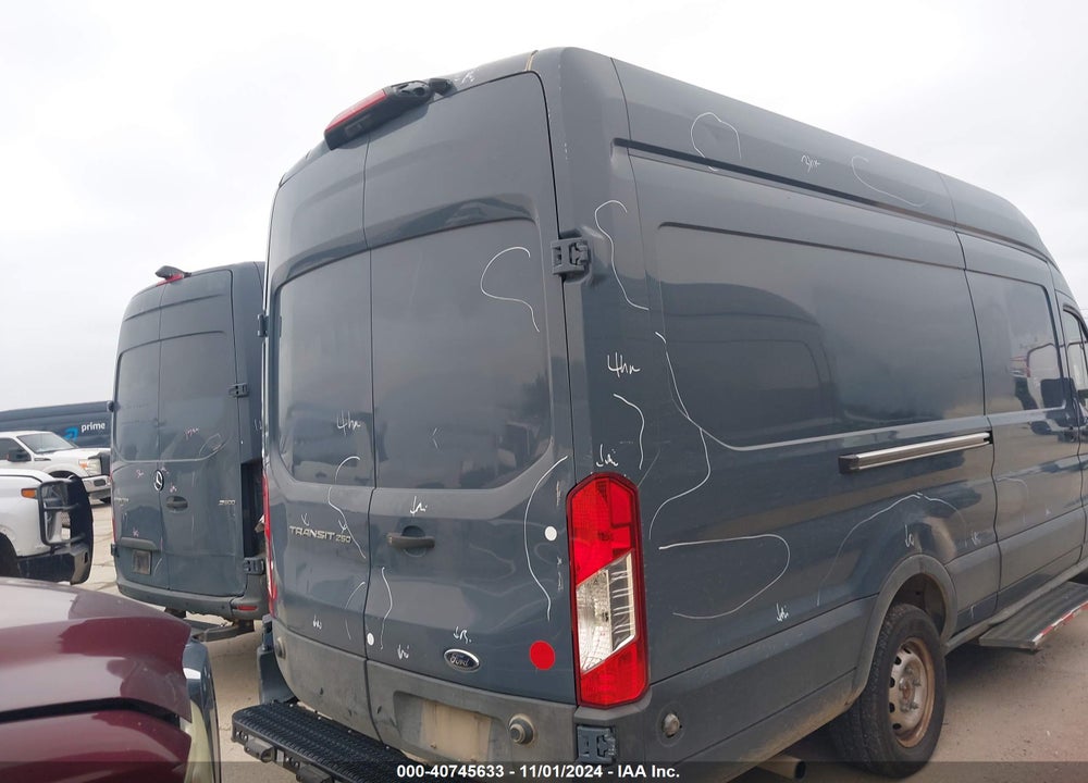 2021 FORD TRANSIT-250 CARGO VAN VIN: 1FTBR3X84MKA54522