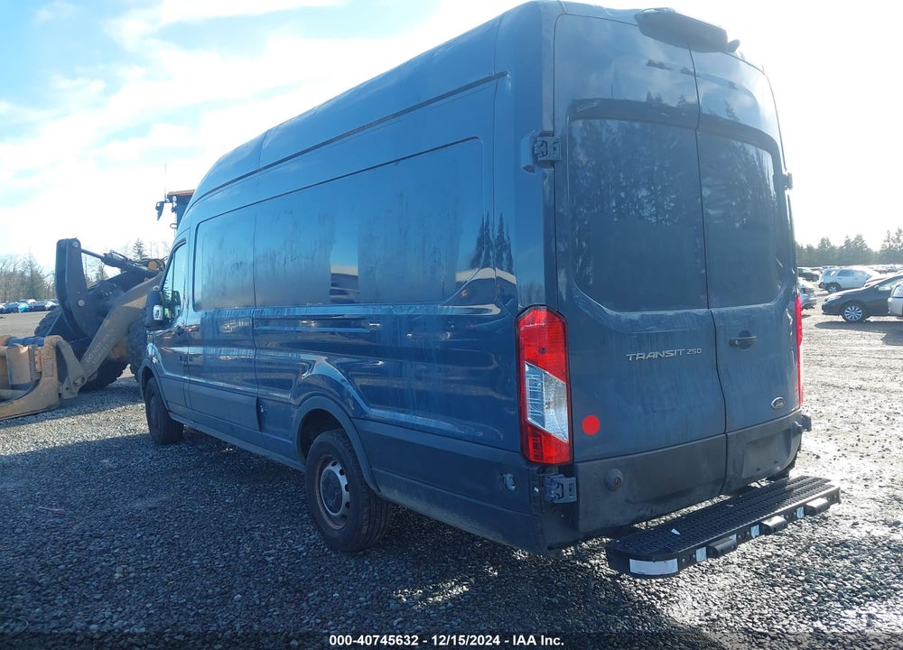 2021 FORD TRANSIT-250 CARGO VAN VIN: 1FTBR3X87MKA46124