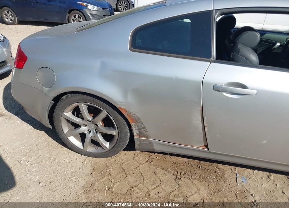 2003 INFINITI G35 BASE W/LEATHER VIN: JNKCV54E63M209921