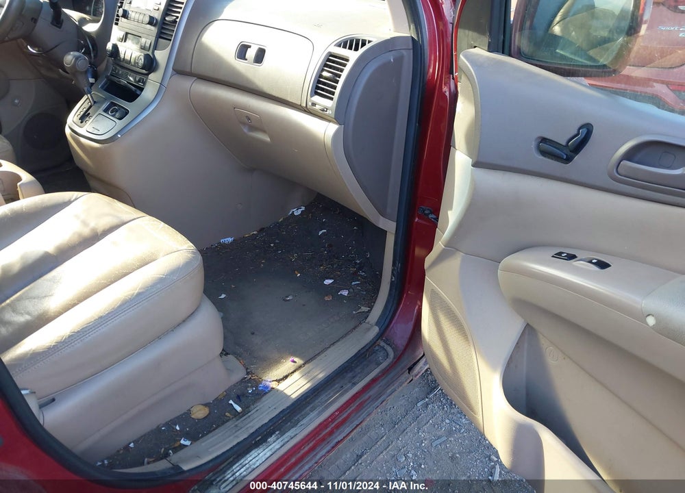 2008 KIA SEDONA EX VIN: KNDMB233486247091