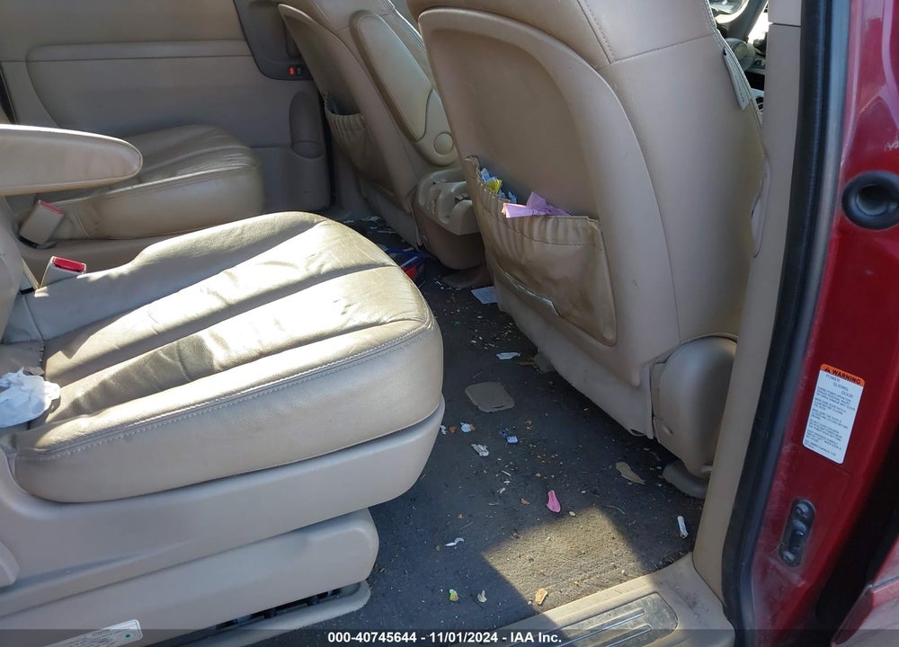 2008 KIA SEDONA EX VIN: KNDMB233486247091