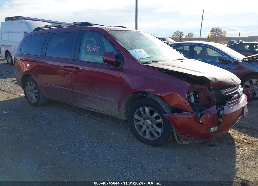 2008 KIA SEDONA EX VIN: KNDMB233486247091