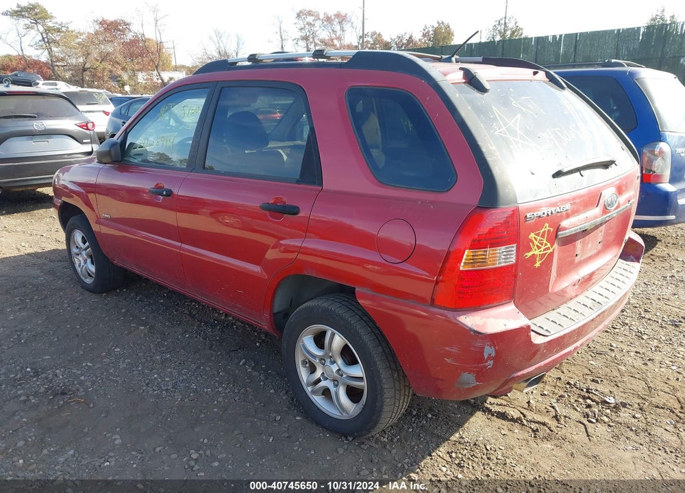 2008 KIA SPORTAGE LX V6 VIN: KNDJE723487473974