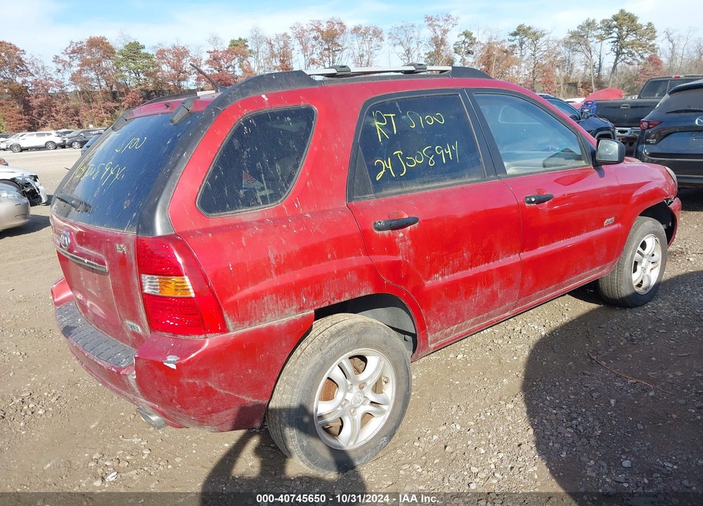 2008 KIA SPORTAGE LX V6 VIN: KNDJE723487473974