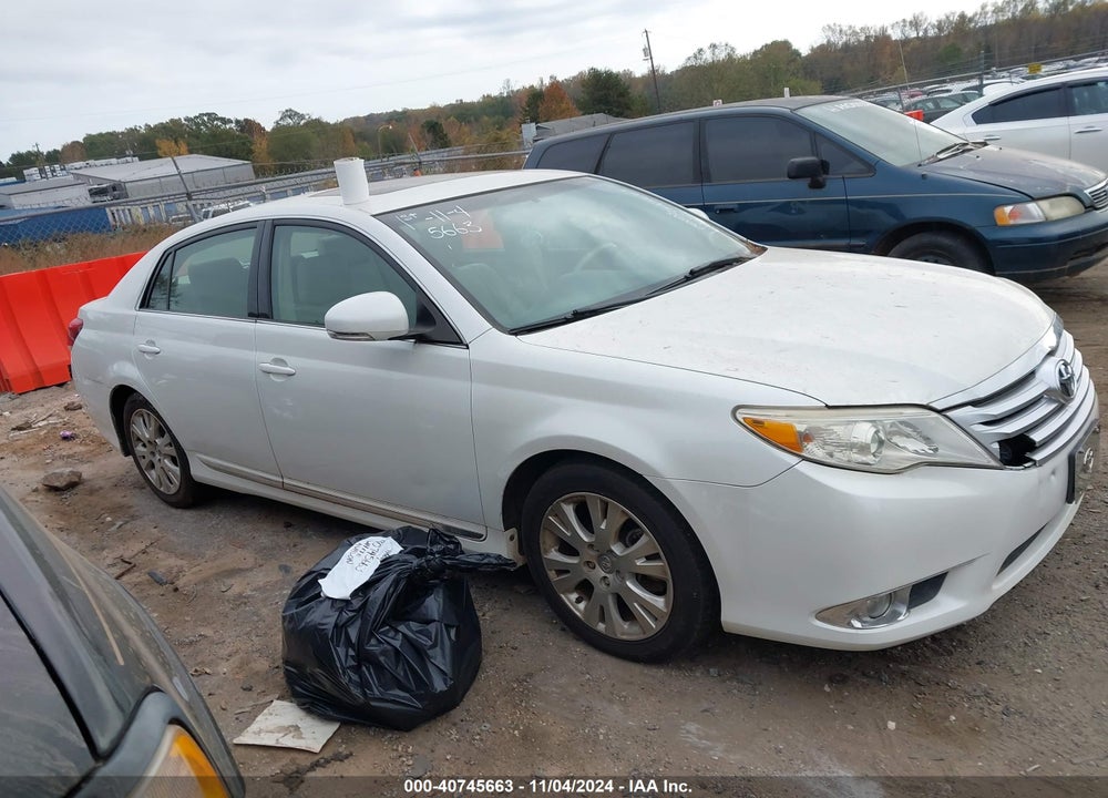 2011 TOYOTA AVALON VIN: 4T1BK3DB1BU406229
