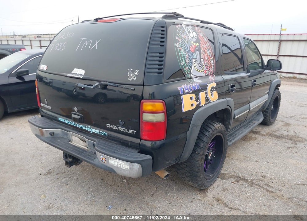 2003 CHEVROLET TAHOE LT VIN: 1GNEC13Z03R307835