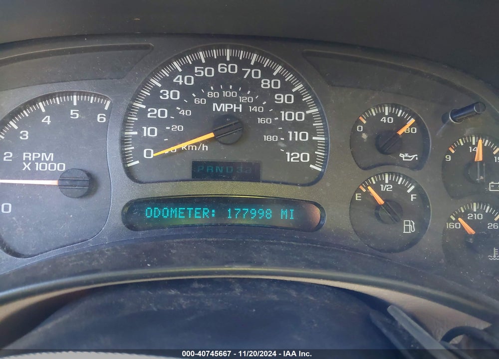 2003 CHEVROLET TAHOE LT VIN: 1GNEC13Z03R307835