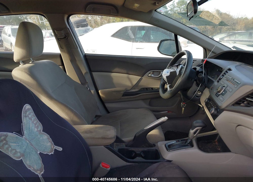2012 HONDA CIVIC LX VIN: 2HGFB2F57CH323045