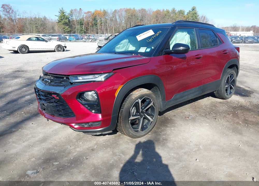 2022 CHEVROLET TRAILBLAZER FWD RS VIN: KL79MTSL3NB081010