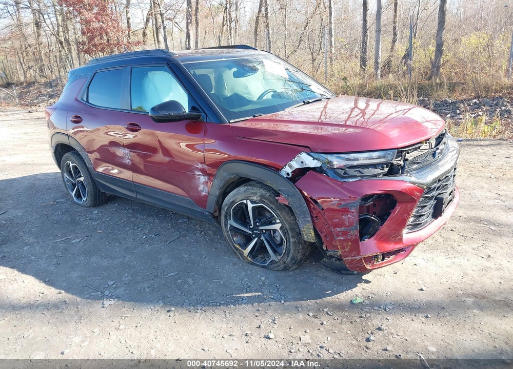 2022 CHEVROLET TRAILBLAZER FWD RS VIN: KL79MTSL3NB081010