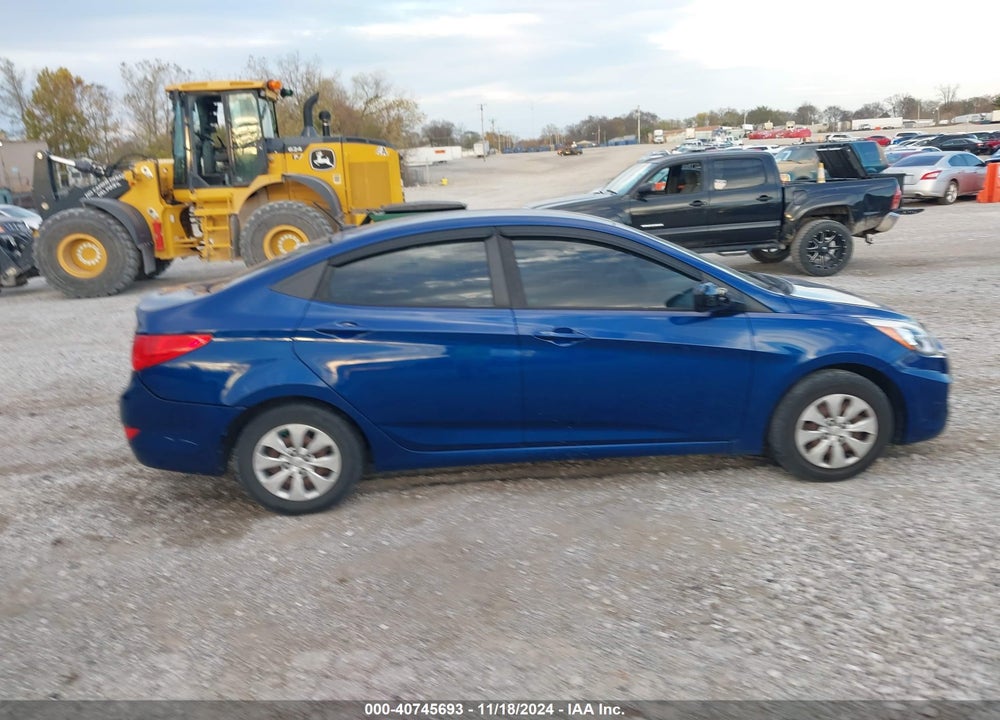 2016 HYUNDAI ACCENT VIN: KMHCT4AE5GU120803