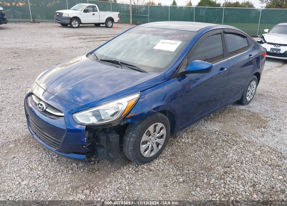 2016 HYUNDAI ACCENT VIN: KMHCT4AE5GU120803