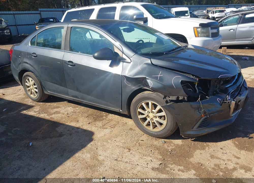 2018 CHEVROLET SONIC LT AUTO VIN: 1G1JD5SH3J4114134